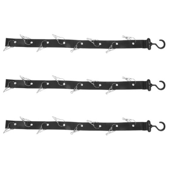 12pcs Adjustable Baseball Cap Organizer Hat Rack for Closet Wall Door