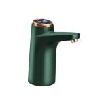 (Green) Convenient USB Charging Electric Automatic Water Pump Dispenser for