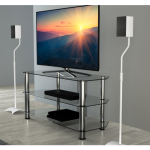 King White Adjustable Speaker Stand