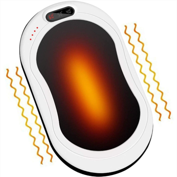 ハンドウォーマー 10000mAh 充電式ハンドウォーマー 3段階電熱 USB