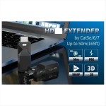 50-meter 1080P 60Hz compatible wireless video and audio transmitter.