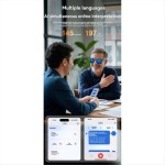 AI Smart Glasses Bluetooth 5.4, Real-Time Translator with 145 Languages