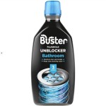 バスターバスルーム排水管クリーナー、髪の毛とヘドロを分解、3パック、900ml