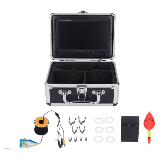 7" LCD Underwater Fish Finder Camera 1200TVL Waterproof IP68