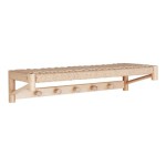 Poplar wall-mounted hat rack 78 x 31 cm
