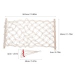 2-Piece Hanging Storage Hammock Basket