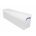 Really Useful Storage Box 77 Litre Clear