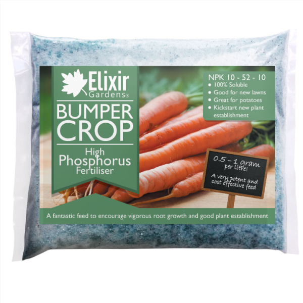 (Bag, 20kg) Elixir Gardens | Bumper Crop | High Phosphorus Fertiliser - Root and Early Season | 700g - 20kg | Bag or Tub