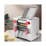 220V Pasta Machine Stainless Steel Pasta Maker Noodles Cutter Automatic Rolling Dough Machine