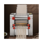 220V Pasta Machine Stainless Steel Pasta Maker Noodles Cutter Automatic Rolling Dough Machine