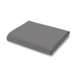 100% Cotton Flat Double Sheet, Only Percale Sheets, Fresh and Crisp, King Size Flat Sheet, Gray Cotton Sheet