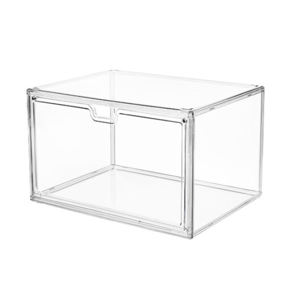 Storage Boxes for Collectible Action Figures and Toys, Large Display Case with PET Material, Easy Assembly