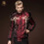 Men's Autumn and Winter Slim Fit Short Hooded Down Jacket, Casual Plus Size Trendy Fleece Outerwear