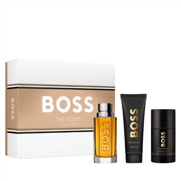 Hugo Boss Men's 3-PC. Boss The Scent Eau de Toilette Set