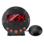 Super Loud Vibration Alarm Clock with Mattress Vibration Function, Suitable for Heavy Sleepers