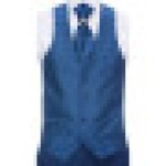 (50) Men's 4-Piece Blue Custom Wedding Suit