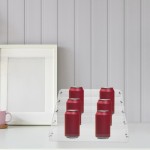 Home Kitchen Acrylic Perfume Storage Box (Transparent, 1 Piece)