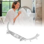 Dryer Bearing Kit WE49X20697 & WE12X83 Replacement Plastic Idler Pulley