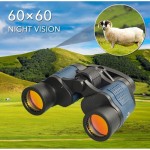 Hunting Binoculars 60x60 Waterproof High-Power Optical Night Vision 10000m Range Binoculars for Outdoor Activities
