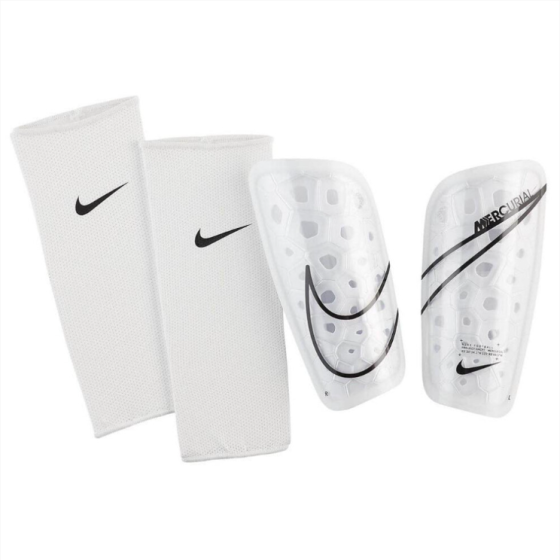 Nike Mercurial Lite シンガード ホワイト/ブラック/ホワイト LG