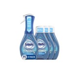 Dawn Platinum Powerwash Dish Spray, Dish Soap, Fresh Scent Bundle, 1 Spray (16oz) + 3 Refills (16oz each)