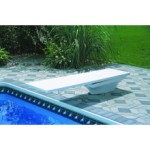 Frontier III ホームトランポリン 75747 | 6フィート Frontier III トランポリン + Flyte デッキスタンド - ホワイト