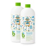 BabyGanics Fragrance-Free Foaming Dish Soap Refill, 32 oz (Pack of 2) for Dish Dazzler Dispensers
