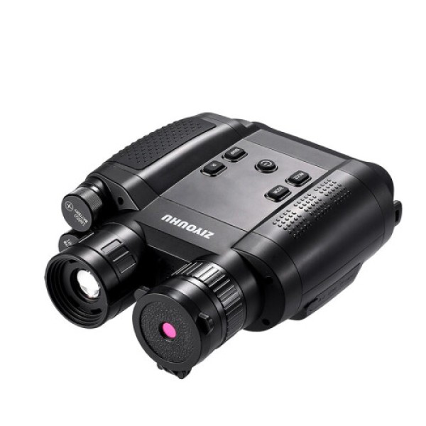 デジタルナイトビジョン昼用ハンドヘルド双眼鏡、大型スクリーンカメラ搭載、屋外狩猟用、完全暗闇で最大984ft/300mまで視認可能