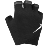 Nike Women's Gym's Essential Fitness Gloves XS Black/White | 010