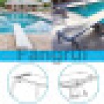 Frontier III Residential Diving Board 75747 | 6ft Frontier III Diving Board + Flyte Deck Stand - White