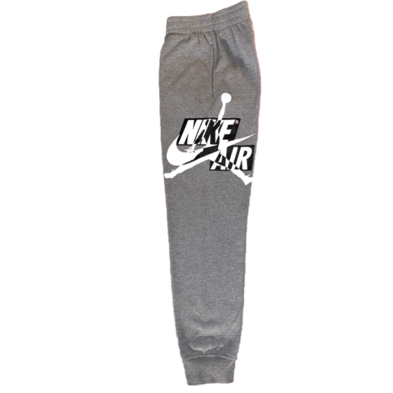 ジョーダン キッズ クラシック フリース ジョガーパンツ、サイズ ML XL（カーボン ヘザー（95A434）ラージ）