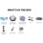 Mspa Mono (2021 Model) 6‑Person Inflatable Spa Pool