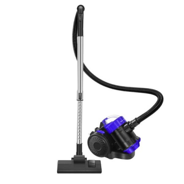1500W Cylinder Vacuum Cleaner with HEPA Filter for Hardfloor, Carpet, Car, Kitchen, Bedroom 1.5L 17.0KPA