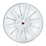 Dishwasher Plate Cleaner, Compact, Red