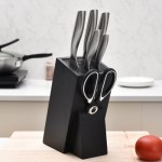Black Kitchen Utensil Storage Rack (Home Use)