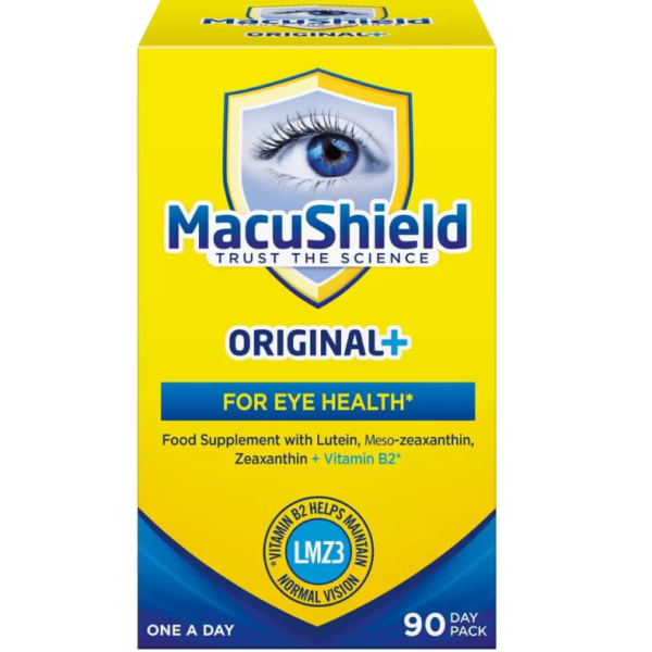 MacuShield Original Plus Capsules - 90-Day Supply, Eye Supplement Containing Lutein