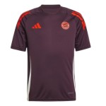 (MB) 2024-2025 Season Bayern Munich Training T-Shirt (Dark Chestnut) - Kids' Version