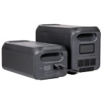 Portable Power Station & Expansion Battery, 2 x 3000W, 2560Wh, LiFePO4 Batteries – DL182