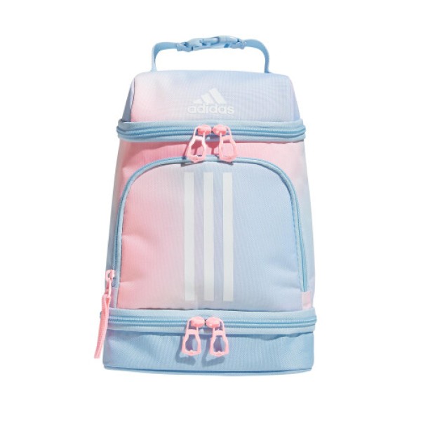 adidas Unisex Excel 2 Insulated Lunch Bag Psychedelic Gradient Sky/Skylight Blue/Pink Shine One Size