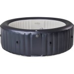 Mspa Carlton Inflatable Hot Tub, 6-Person Smart Spa with UVC Ultraviolet Sterilization Technology