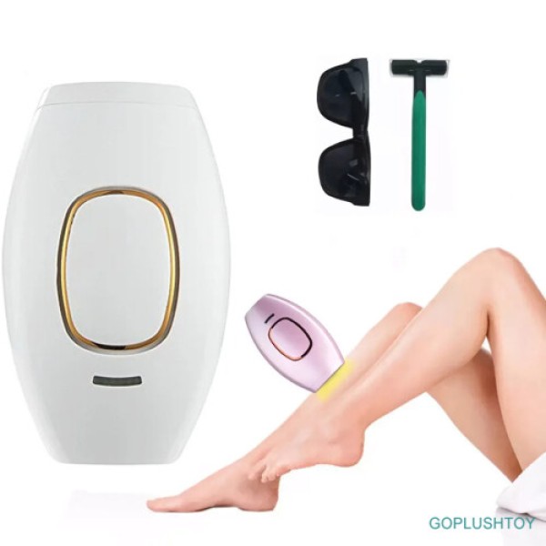 (White) IPL Hair Removal Device for Face and Legs