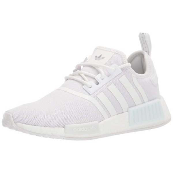 adidas Originals レディース NMD_R1 スニーカー ホワイト/ホワイト/メタリックシルバー