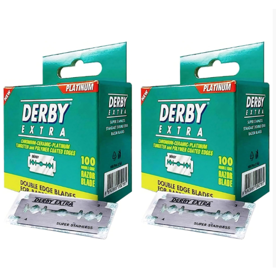 200枚入り Perma-Sharp プレミアム ダブルエッジ シェーバーブレード