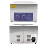 40KHz Ultra Sonic Cleaner 4500mL Aluminum Steel Jewelry Glasses UK Plug