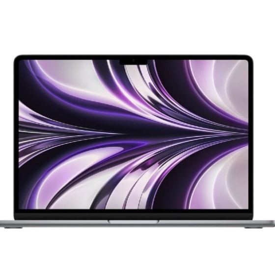 新しい Apple 13インチ MacBook Air M2、8コアCPU、8コアGPU、256GBストレージ – スペースグレー