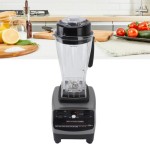 Powerful 2L Food Blender 1800W Self-Cleaning, 8 Blades, 23cm