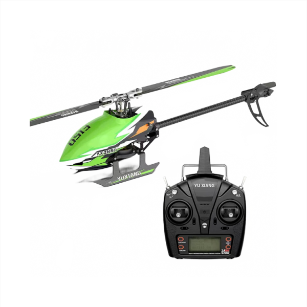 Parkten F150 2.4G RC Helicopter: 6CH 6-Axis Gyro 3D6G with Dual Brushless Motors – Aerobatic Drone for Adults