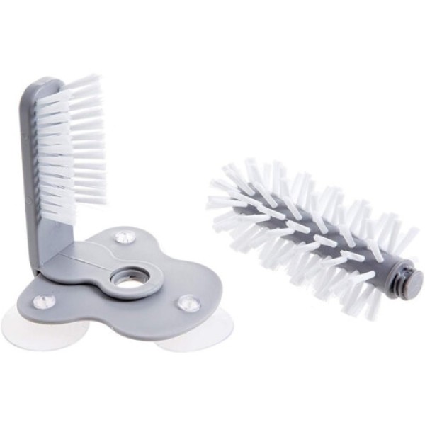 玻璃杯清洗刷，用於清潔杯子、馬克杯、醒酒器、水壺——耐用、高效、握感舒適的設計