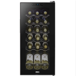 18-Bottle Wine Cooler Fridge With Touch Screen & LED Light