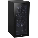 18-Bottle Wine Cooler Fridge With Touch Screen & LED Light